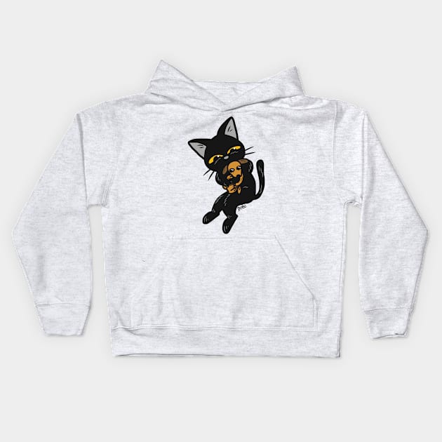 Baby dog Kids Hoodie by BATKEI